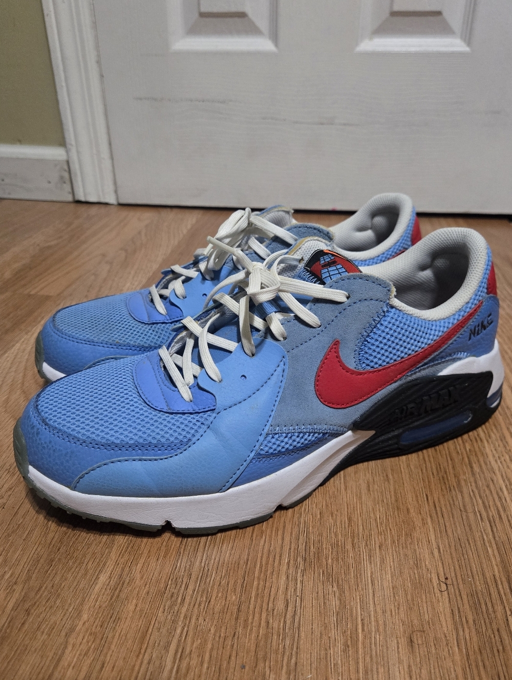 Nike Air Max Blue And Red Mens Size 11.5